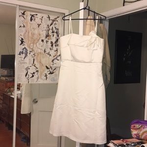 White strapless dress-Wendy Bird-from ModCloth